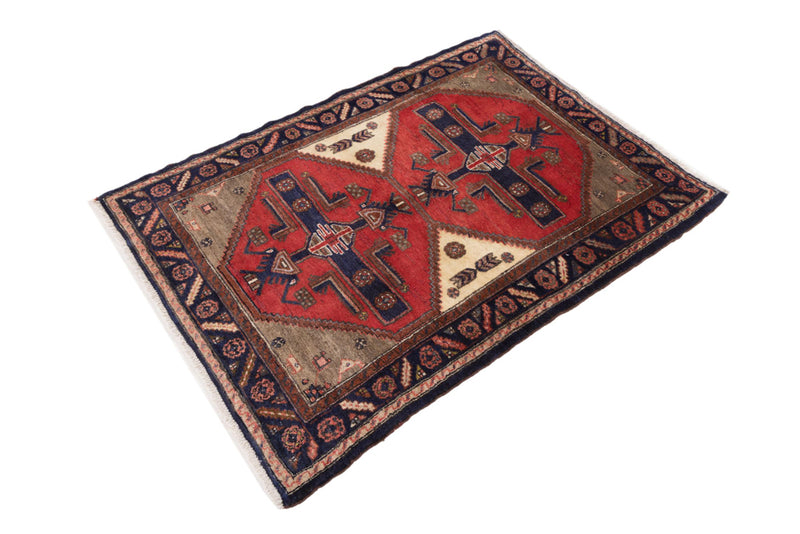 Perser Rug - Nomadic - 145 x 107 cm - multicolored