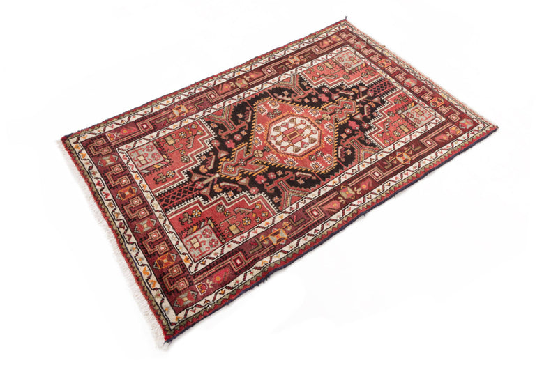 Perser Rug - Nomadic - 155 x 100 cm - dark red