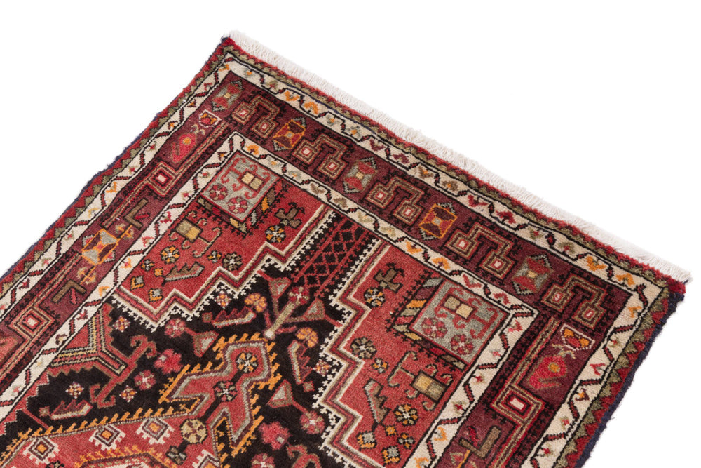 Perser Rug - Nomadic - 155 x 100 cm - dark red