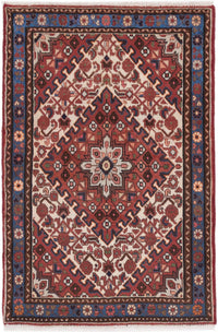 Perser Rug - Nomadic - 150 x 100 cm - dark red