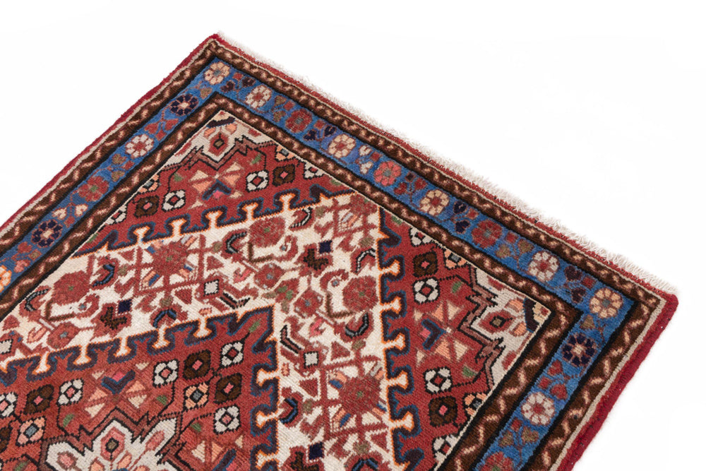 Perser Rug - Nomadic - 150 x 100 cm - dark red