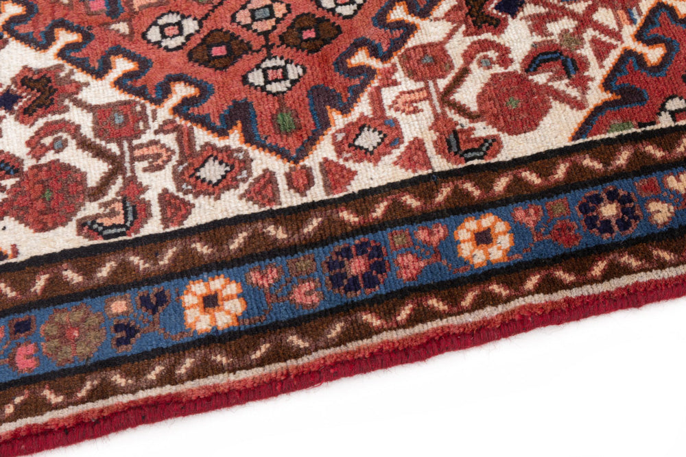 Perser Rug - Nomadic - 150 x 100 cm - dark red