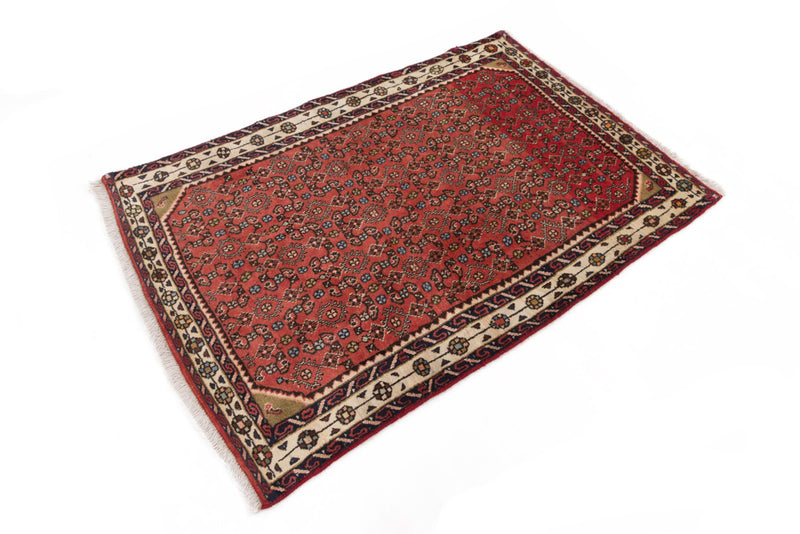 Perser Rug - Nomadic - 145 x 105 cm - red