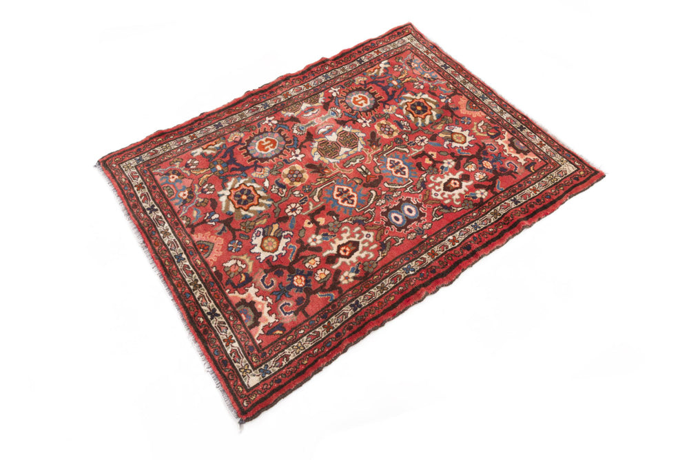 Perser Rug - Nomadic - 140 x 100 cm - red