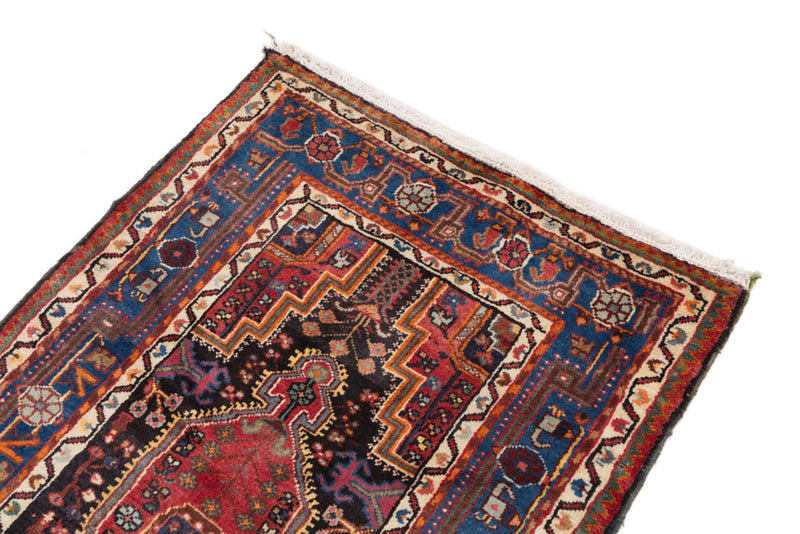 Perser Rug - Nomadic - 145 x 90 cm - dark red