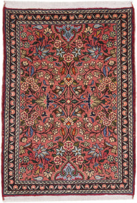 Perser Rug - Nomadic - 155 x 110 cm - dark red