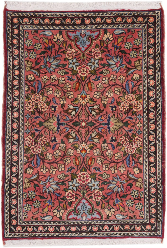 Perser Rug - Nomadic - 155 x 110 cm - dark red