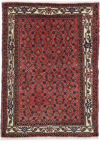 Perser Rug - Nomadic - 140 x 120 cm - dark red
