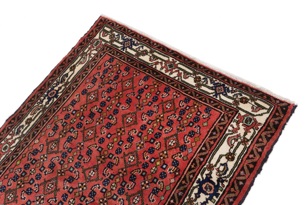 Perser Rug - Nomadic - 140 x 120 cm - dark red