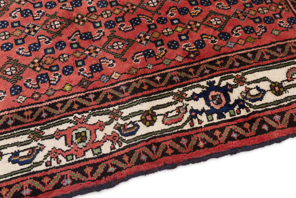 Perser Rug - Nomadic - 140 x 120 cm - dark red