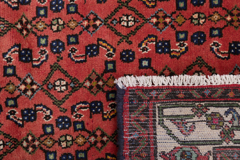 Perser Rug - Nomadic - 140 x 120 cm - dark red