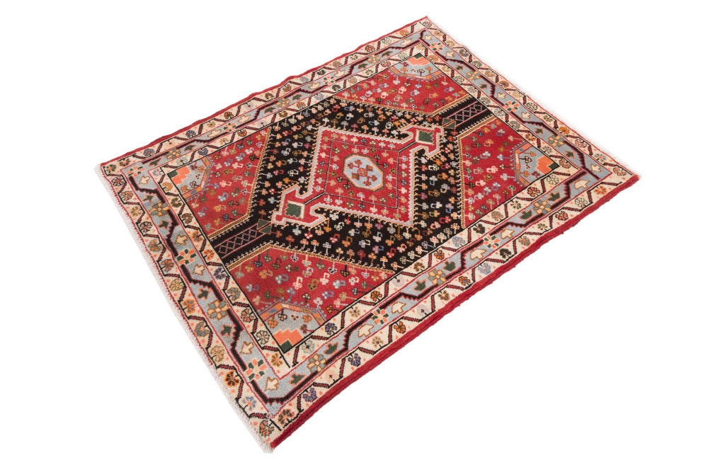 Perser Rug - Nomadic - 130 x 105 cm - multicolored