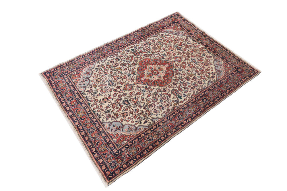 Perserteppich - Classic - 155 x 113 cm - hellbeige