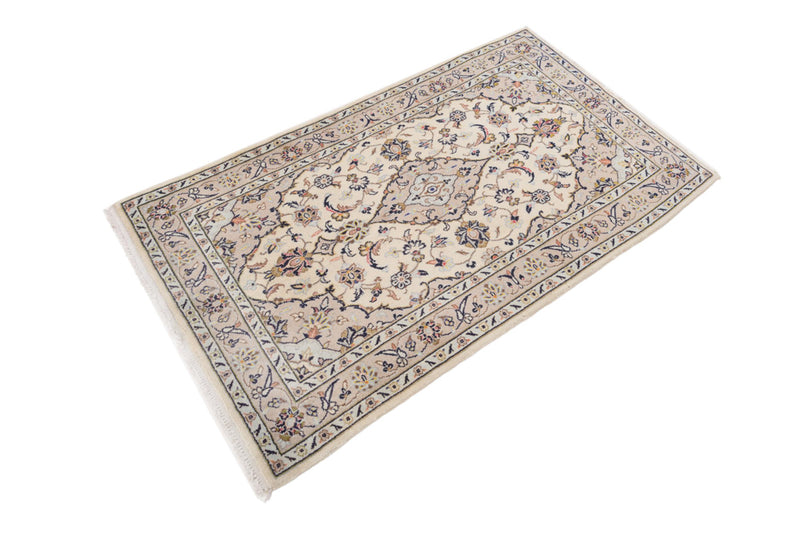 Perser Rug - Keshan - 155 x 95 cm - light beige