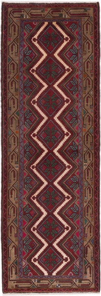 Runner Perser Rug - Nomadic - 260 x 87 cm - rust