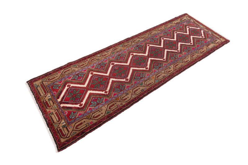 Runner Perser Rug - Nomadic - 260 x 87 cm - rust