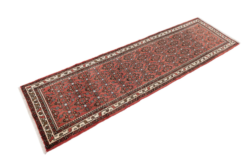 Runner Perser Rug - Nomadic - 280 x 80 cm - dark red