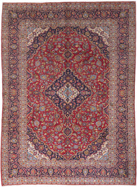 Perser Rug - Keshan - 340 x 250 cm - red