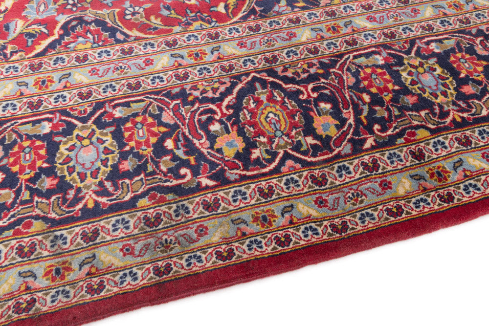 Perser Rug - Keshan - 340 x 250 cm - red