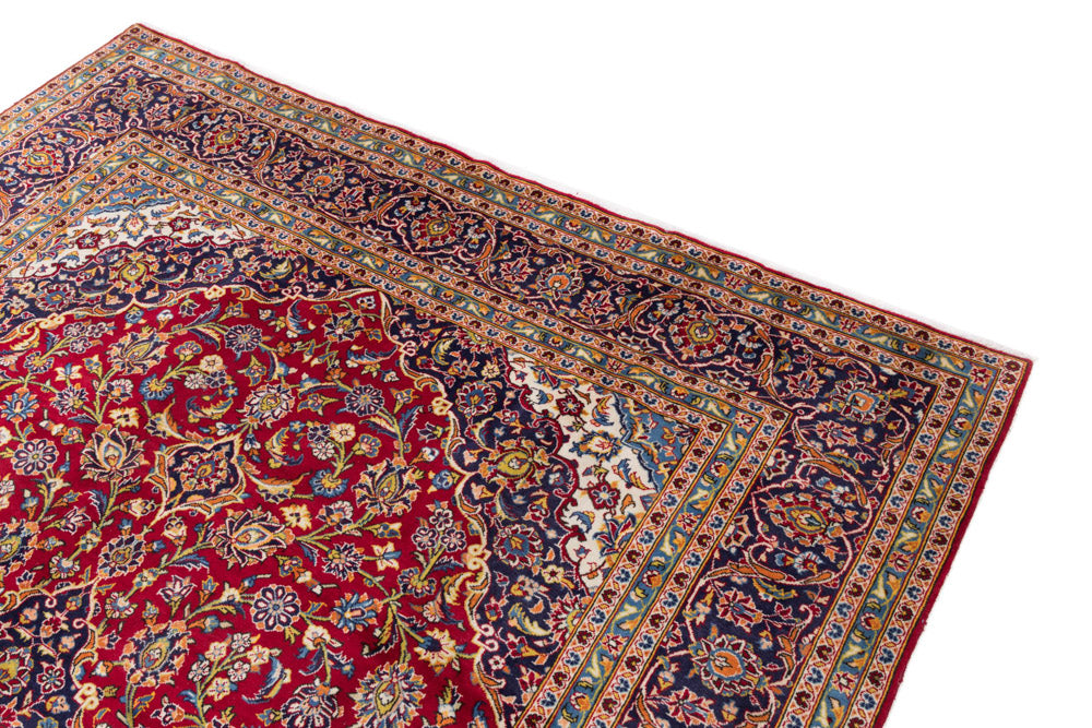 Perser Rug - Keshan - 335 x 247 cm - red