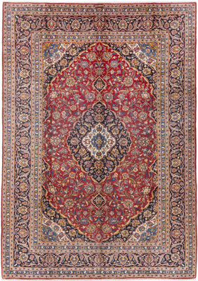 Perser Rug - Keshan - 350 x 250 cm - red