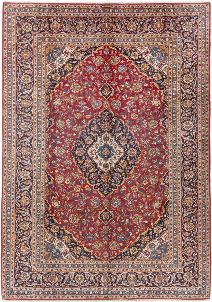 Perser Rug - Keshan - 350 x 250 cm - red