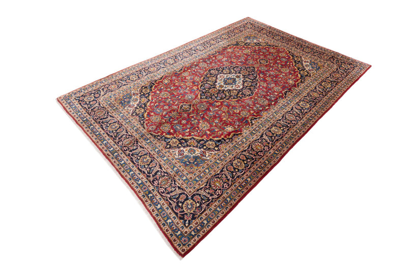 Perser Rug - Keshan - 350 x 250 cm - red
