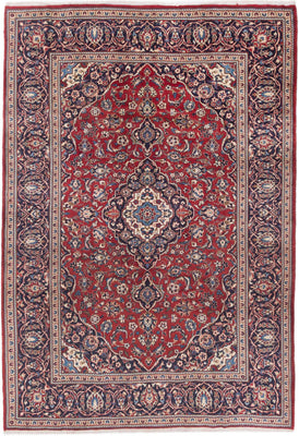 Perser Rug - Keshan - 344 x 252 cm - red