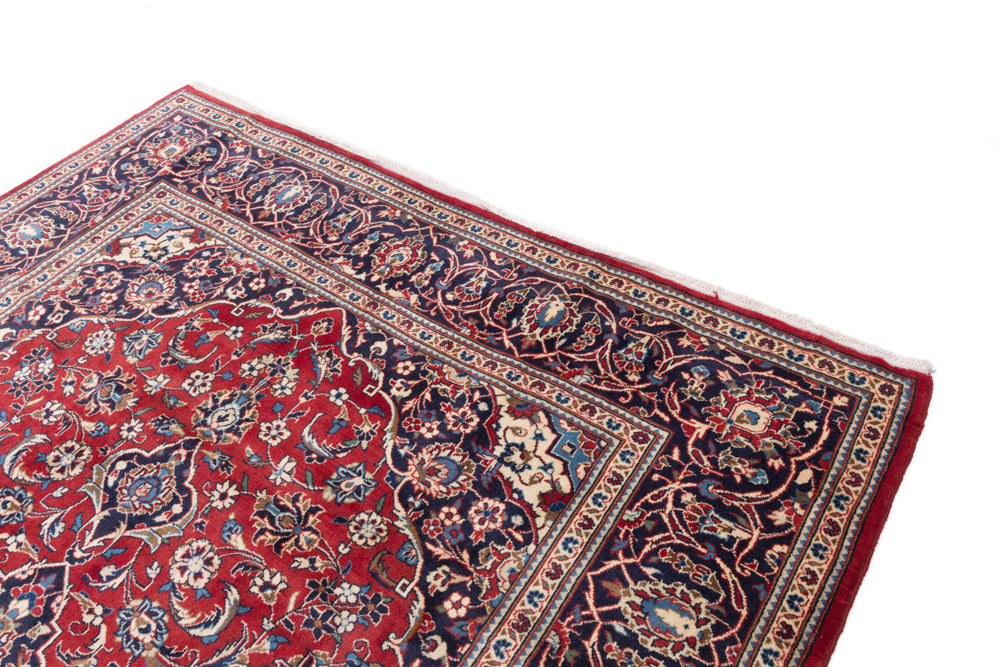 Perser Rug - Keshan - 344 x 252 cm - red