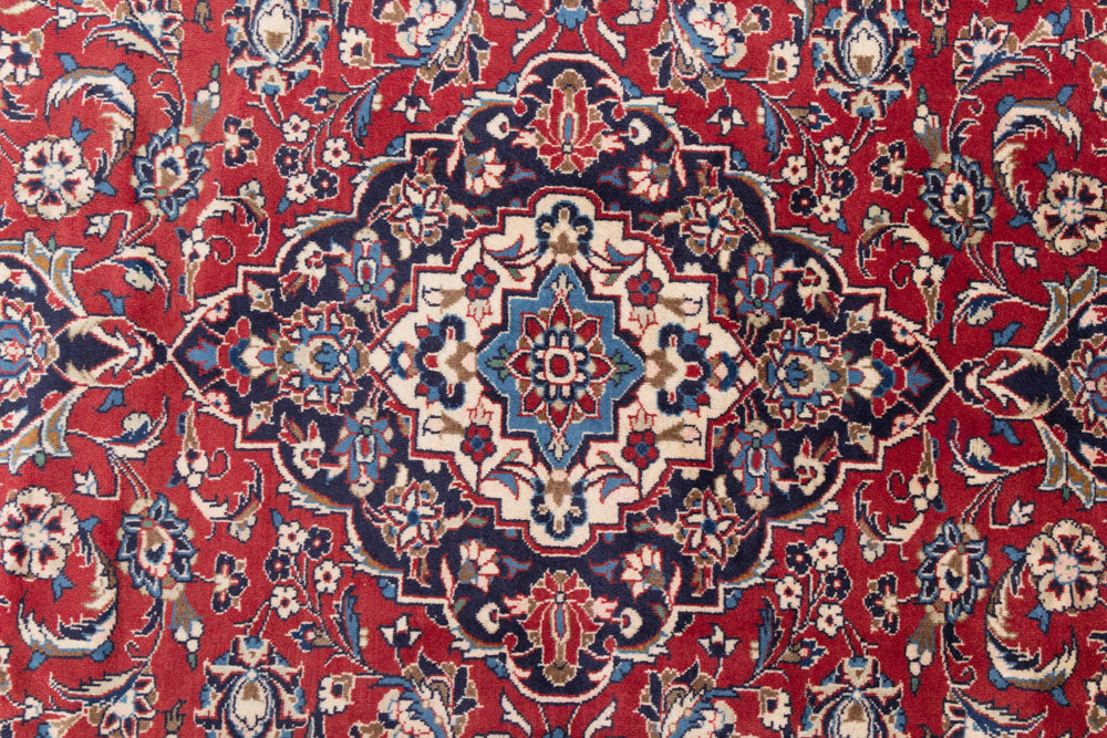 Perser Rug - Keshan - 344 x 252 cm - red