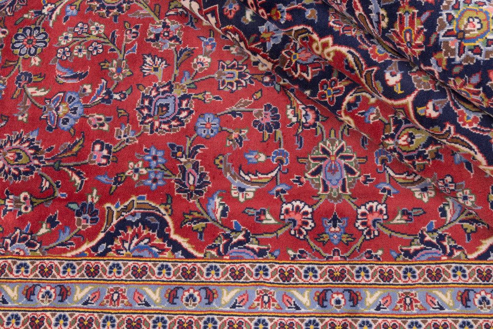 Perser Rug - Keshan - 350 x 252 cm - red