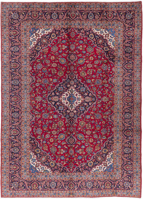 Perser Rug - Keshan - 352 x 252 cm - red