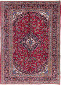 Perser Rug - Keshan - 352 x 252 cm - red