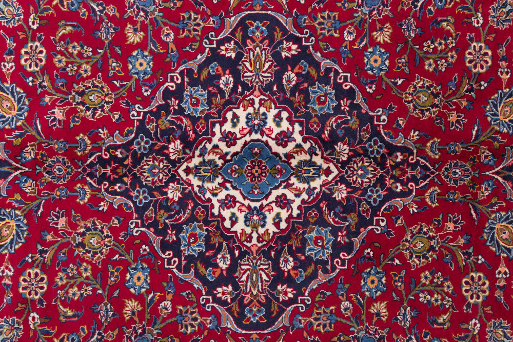 Perser Rug - Keshan - 352 x 252 cm - red