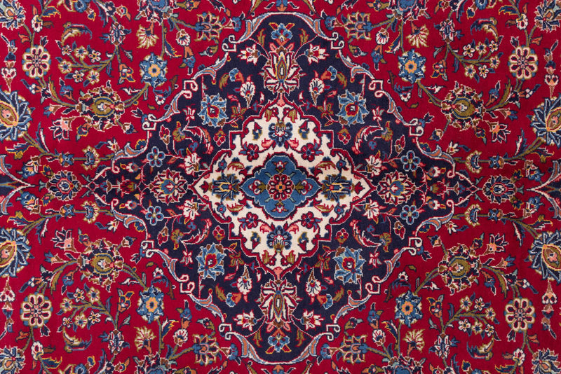 Perser Rug - Keshan - 352 x 252 cm - red