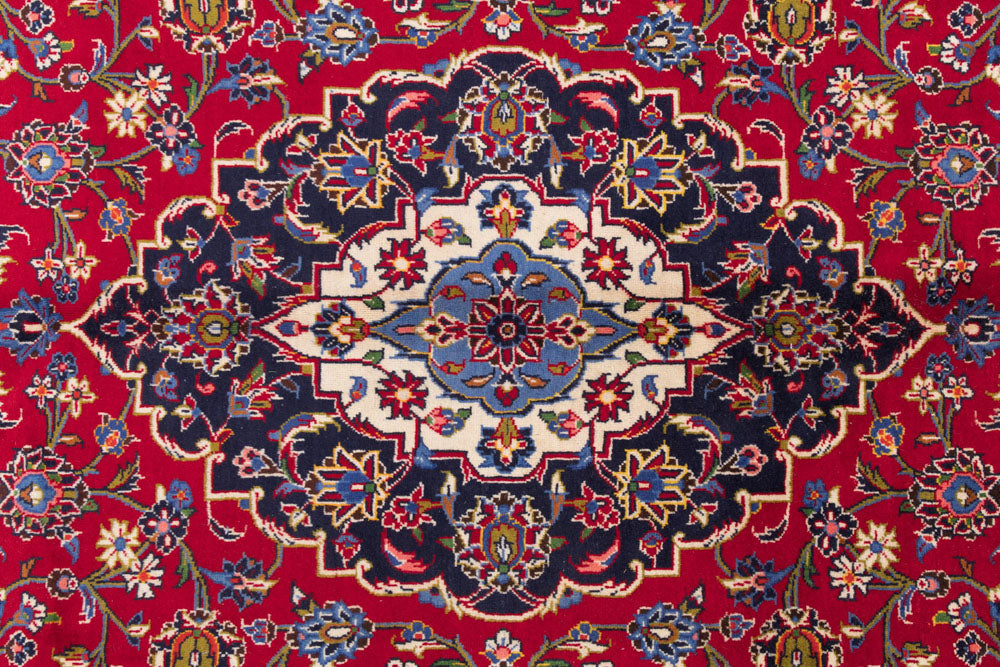 Perser Rug - Keshan - 340 x 250 cm - red