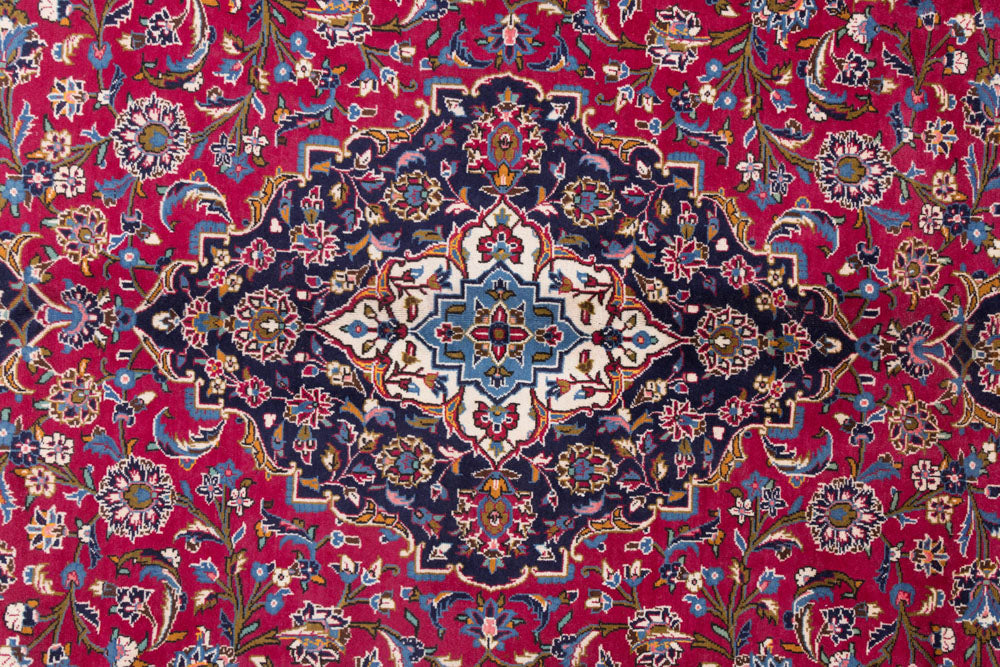 Perser Rug - Keshan - 358 x 245 cm - red