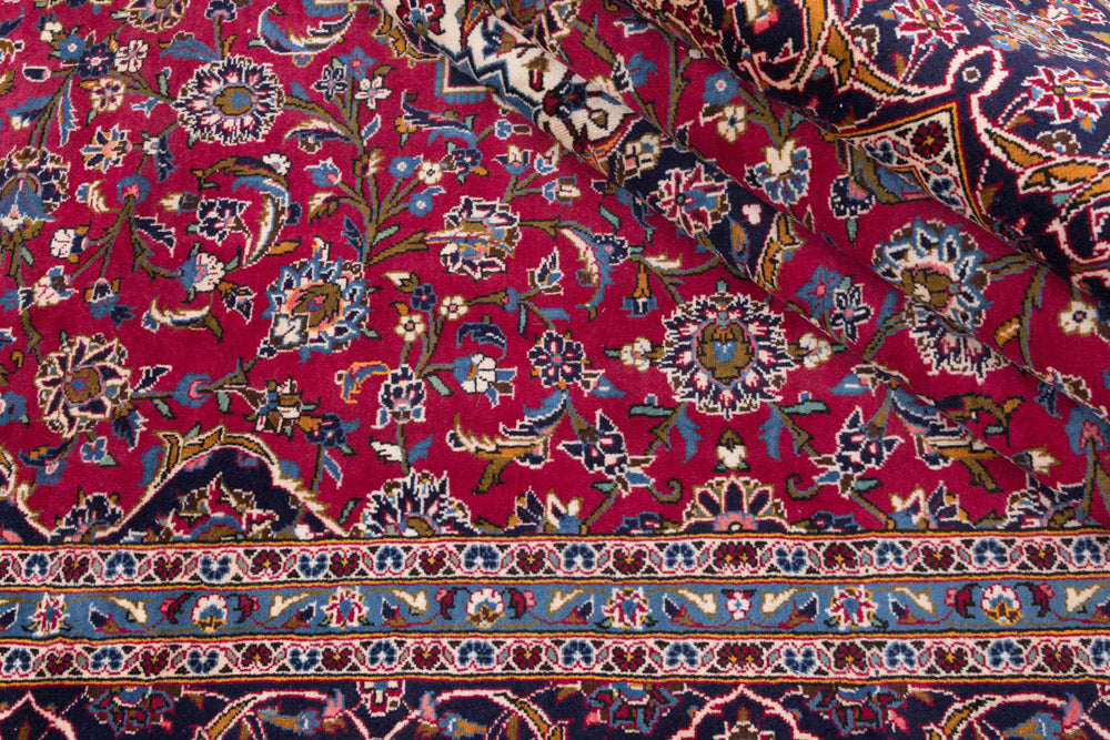 Perser Rug - Keshan - 358 x 245 cm - red