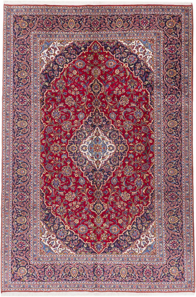 Perser Rug - Keshan - 345 x 233 cm - red