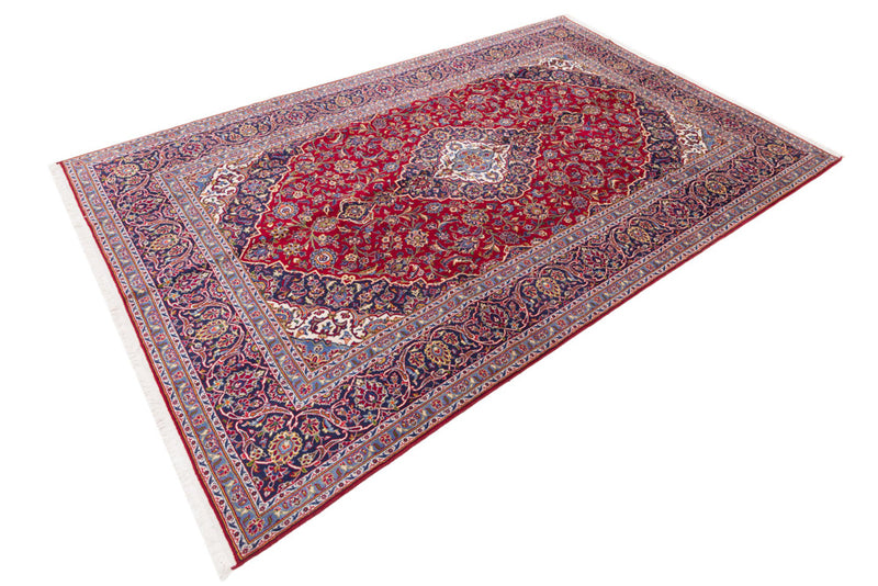 Perser Rug - Keshan - 345 x 233 cm - red