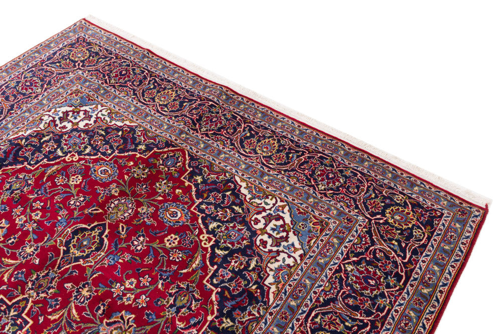 Perser Rug - Keshan - 345 x 233 cm - red