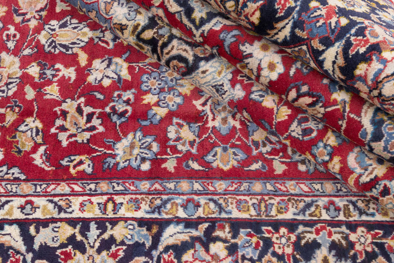 Perser Rug - Keshan - 355 x 245 cm - red