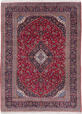 Perser Rug - Keshan - 400 x 295 cm - red