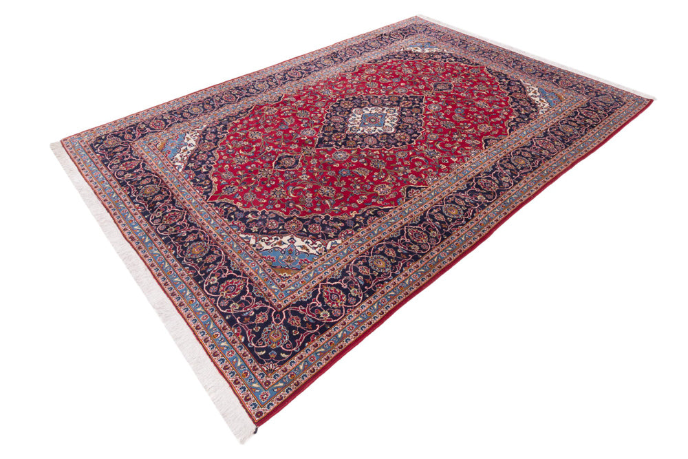 Perser Rug - Keshan - 400 x 295 cm - red