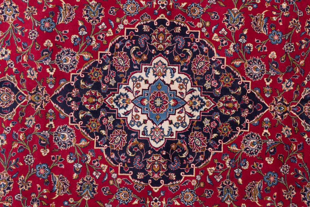 Perser Rug - Keshan - 400 x 295 cm - red