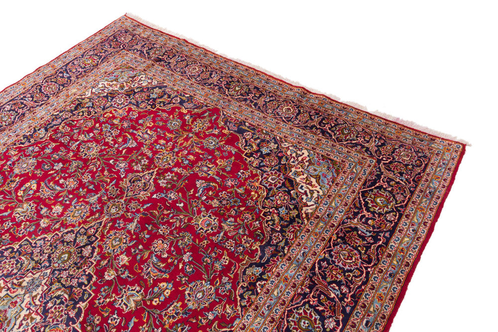 Perser Rug - Keshan - 420 x 300 cm - red