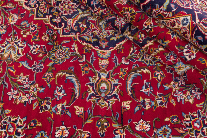 Perser Rug - Keshan - 420 x 300 cm - red