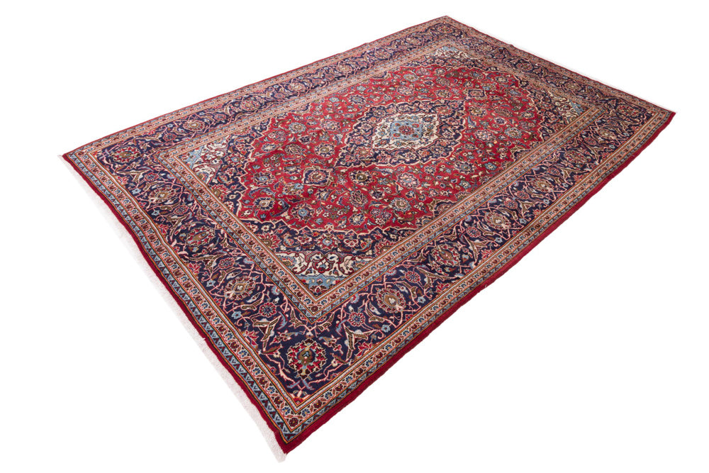 Perser Rug - Keshan - 350 x 245 cm - red