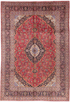 Perser Rug - Keshan - 350 x 240 cm - red