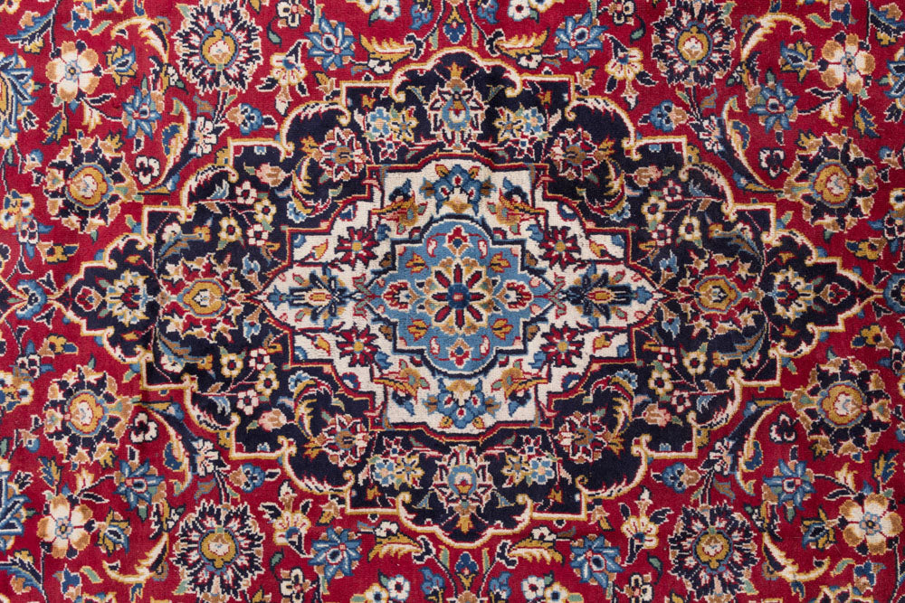 Perser Rug - Keshan - 345 x 240 cm - red